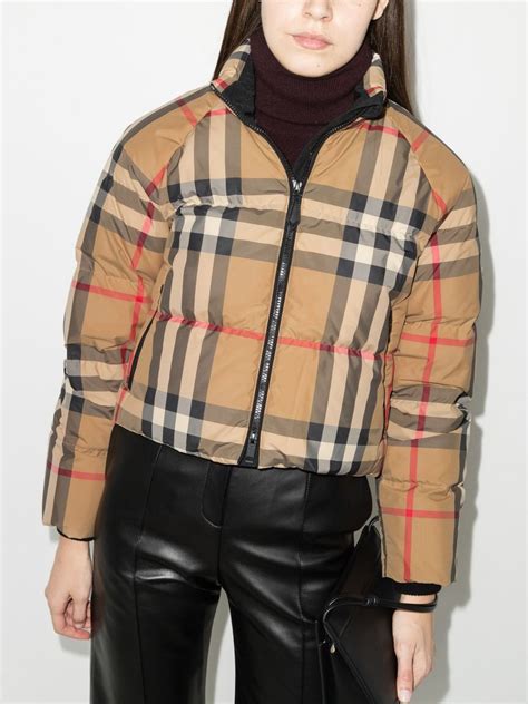 vintage burberry puffer jacket.